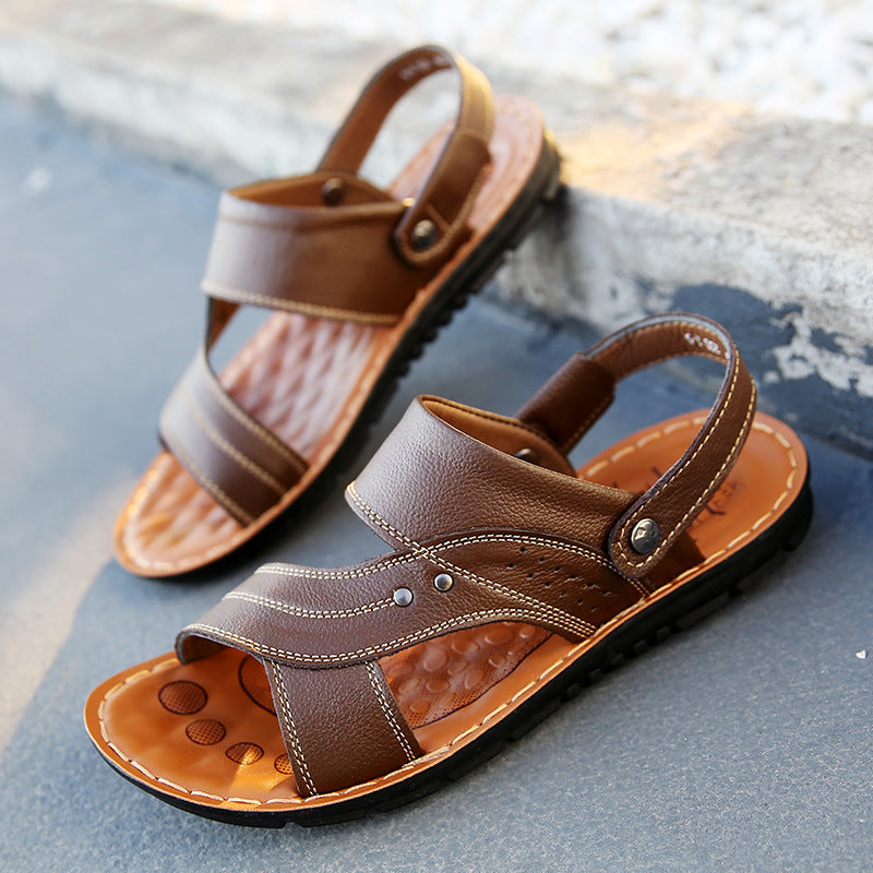 Fashion Retro Men's Breathable Sandals - Dazpy