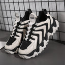 Big wave bottom men's shoes old shoes new