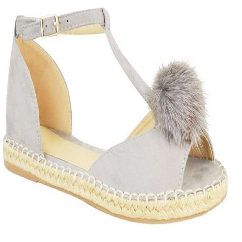 Hairball espadrilles flat sandals - Dazpy