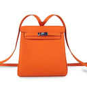 Backpack first layer cowhide school bag