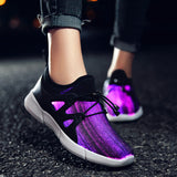 LED luminous mesh shoes - Dazpy