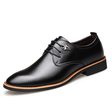 Leather breathable low top shoes - Dazpy