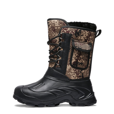 Warm camouflage fishing shoes - Dazpy