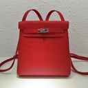Backpack first layer cowhide school bag