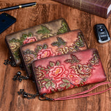 Vintage ladies wallets hand-polished and embossed - Dazpy