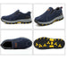 One-legged anti-smashing anti-piercing steel toe caps shoes Breathable and wear-resistant safety shoes anti-splashing hot welding shoes - Dazpy