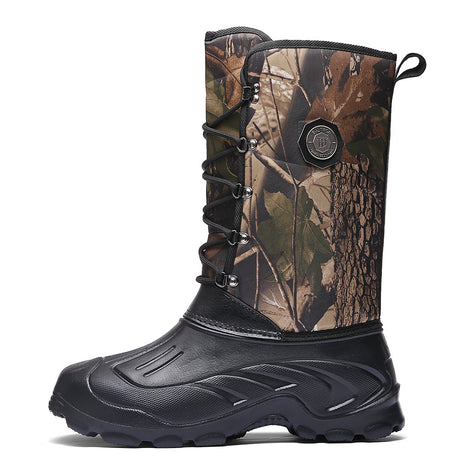 Warm camouflage fishing shoes - Dazpy