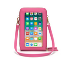 PU multifunctional touch screen mobile phone bag