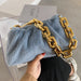 Hairy thick chain cloud bag - Dazpy