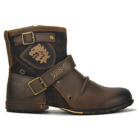 Men's leather Martin boots - Dazpy