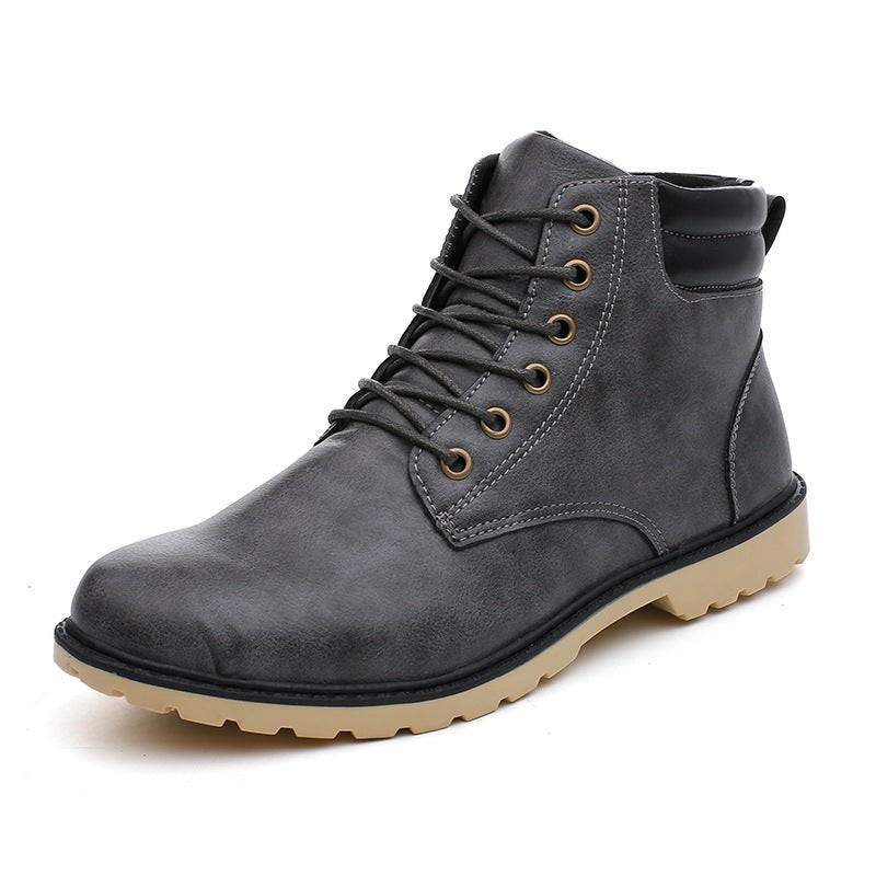 High top and pile warm cotton boots - Dazpy