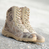 Python pattern desert tactical boots - Dazpy