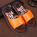 Pebble foot massage slippers