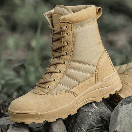 Desert combat boots, land combat boots, hiking shoes - Dazpy