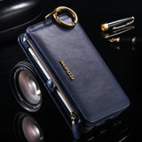 Luxury PU Leather Case For 8 Plus X XR XS Max 11 Flip Stand Wallet Cases For  8 7 Plus 6s SE Pouch Capinhas - Dazpy