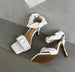 Ladies Open-toe High-heeled Simple Temperament Fairy Sandals - Dazpy