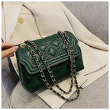 Cross-border Women's Bag Factory Direct Supply 2021 New TB Rhombus One-shoulder Crossbody Chain Women's Bag - Dazpy