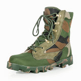 High-top Tactical Desert Outdoor Training Non-slip Wear-resistant Hiking Boots - Dazpy