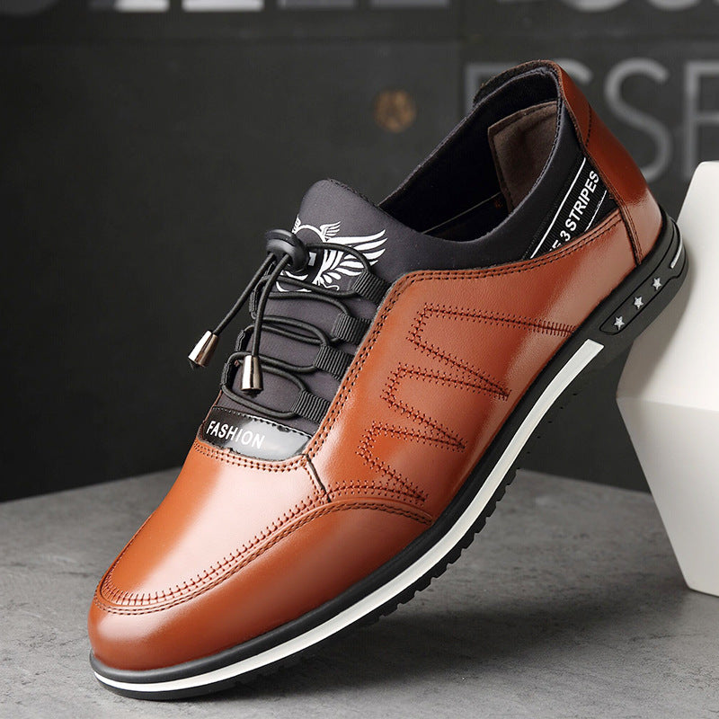 Breathable leather shoes - Dazpy