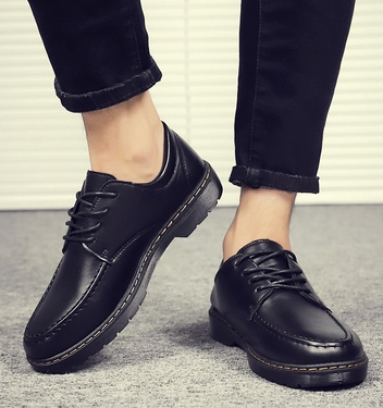 Casual leather shoes for work - Dazpy