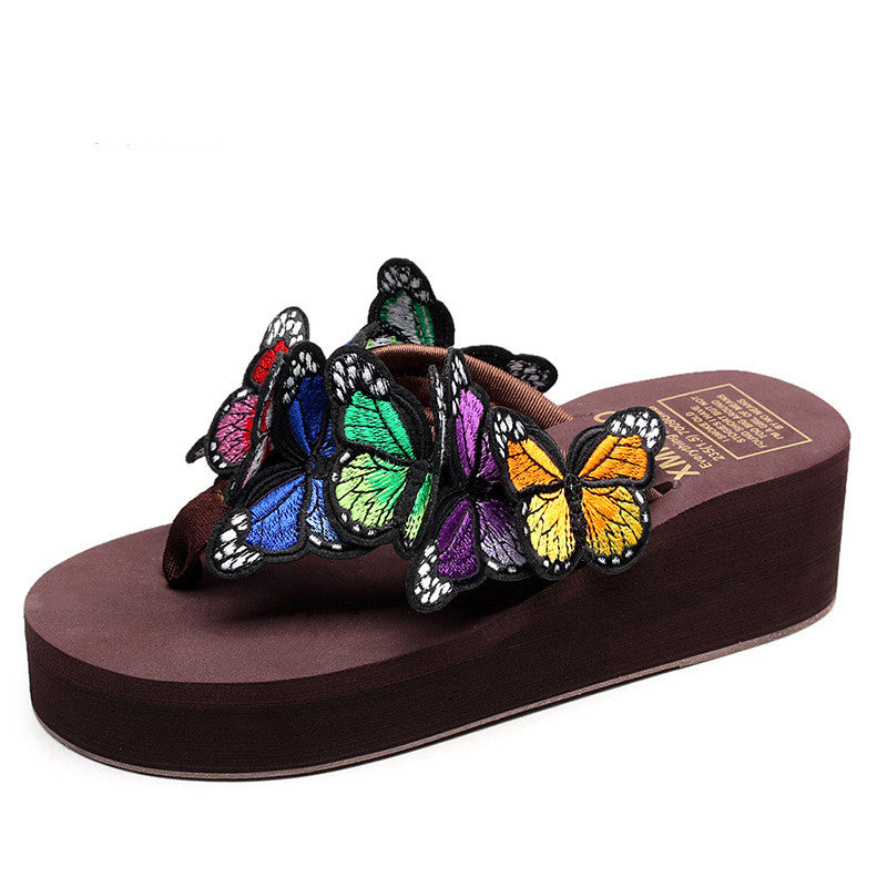 Handmade slippers butterfly sandals and slippers - Dazpy