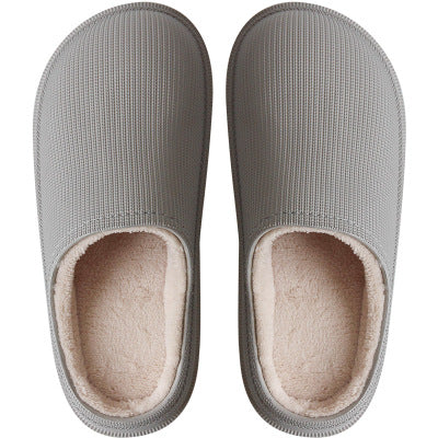 Women's platform outdoor cotton slippers - Dazpy