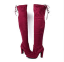 High Shoes Winter Boots Long Over-The-Knee Sexy lady