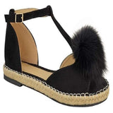 Hairball espadrilles flat sandals - Dazpy