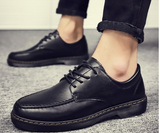 Casual leather shoes for work - Dazpy