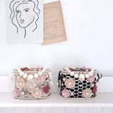 Pearl flower handbag - Dazpy