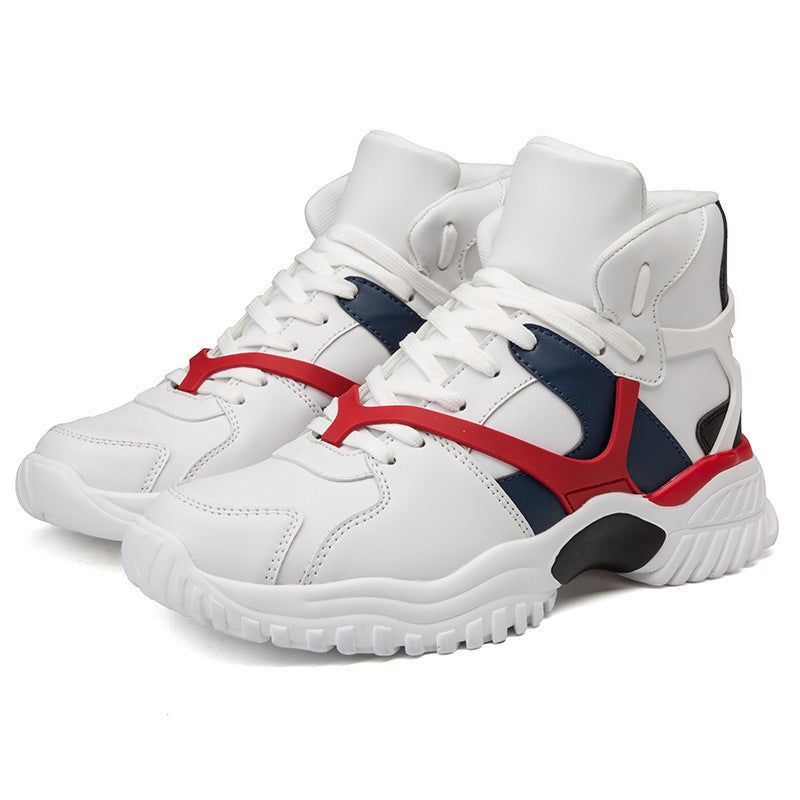 High-top shoes men's shoes - Dazpy