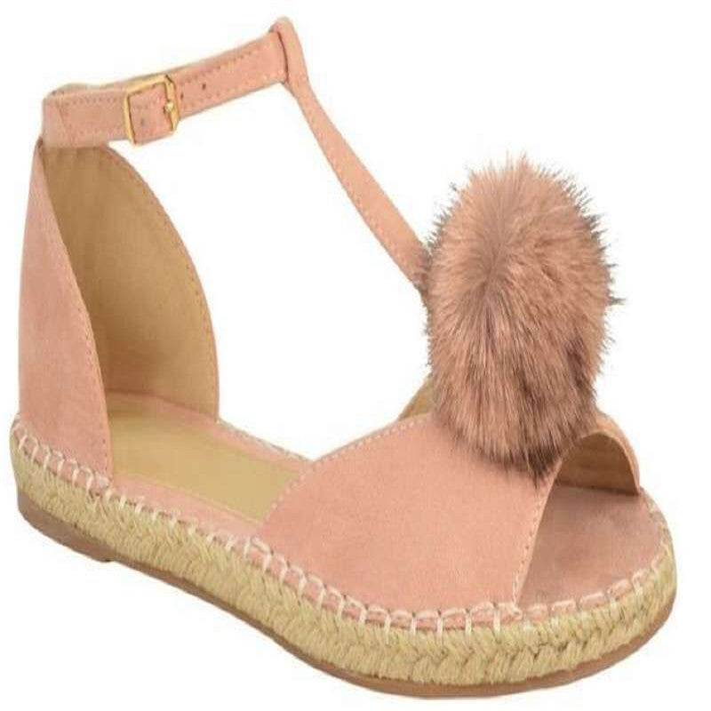 Hairball espadrilles flat sandals - Dazpy