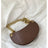 One-shoulder armpit bag women bag all-match crescent bag