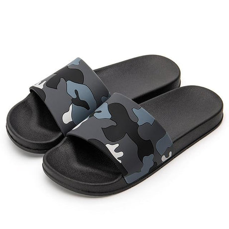 Indoor Slippers Extra Large Men's Home Bathroom Slippers Sandals and Slips Extra Large Bathing Shoes Summer - Dazpy