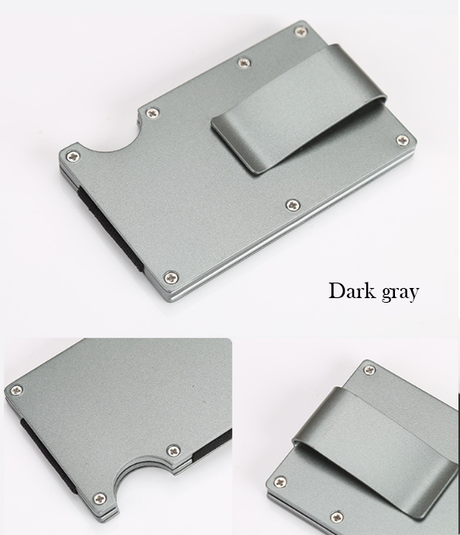 Card holder, Money Clip, Business Card Hloder, Business Gift, Security & Antimagnetic - Dazpy