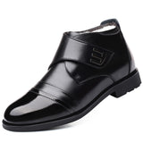 Leather business casual shoes - Dazpy