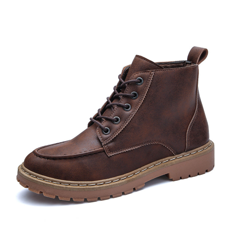 Casual Martin Boots Work Boots Vintage Boots - Dazpy