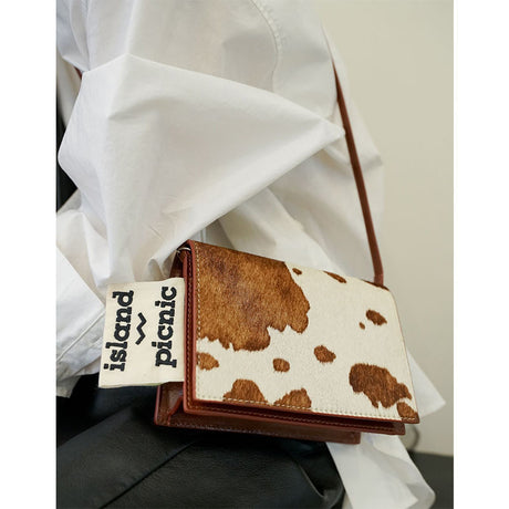 New Cow Small Square Bag - Dazpy