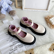 British Small Leather Shoes Wild Gentle Mary Jane Japanese Jk Platform Fairy Style Single Shoes - Dazpy