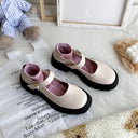 British Small Leather Shoes Wild Gentle Mary Jane Japanese Jk Platform Fairy Style Single Shoes