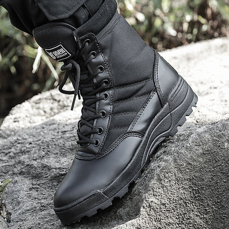 Desert combat boots, land combat boots, hiking shoes - Dazpy