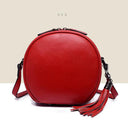 Ladies soft leather casual diagonal small bag