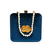 Fashion Red Velvet Pearl Chain Thin Chain Female Bag - Dazpy