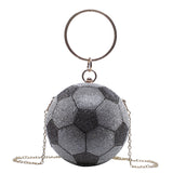 Football shape all-match chain slung personality female bag - Dazpy