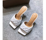 Diamond square head Roman slippers - Dazpy