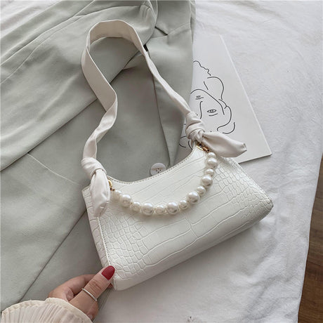 New Trendy French Pearl Handbag - Dazpy