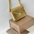 Small Square Snake Head Chain Bag Shoulder Portable Diagonal Bag - Dazpy