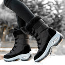 Extra thick anti slip and warm snow boots