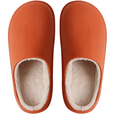 Women's platform outdoor cotton slippers - Dazpy