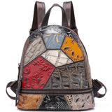 Personalized Fashion Leather Backpack Casual Backpack - Dazpy